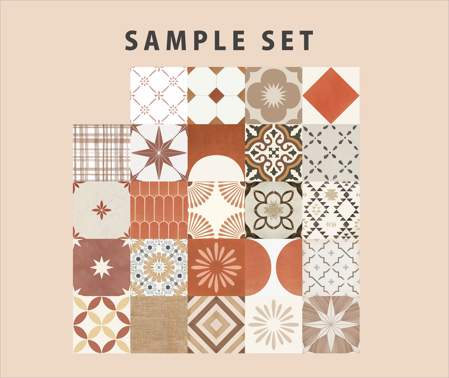 Brown/ beige Best seller sample pack