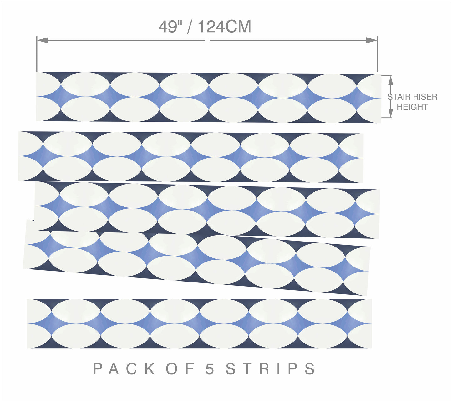 Okayama Peel & Stick Stair Strip
