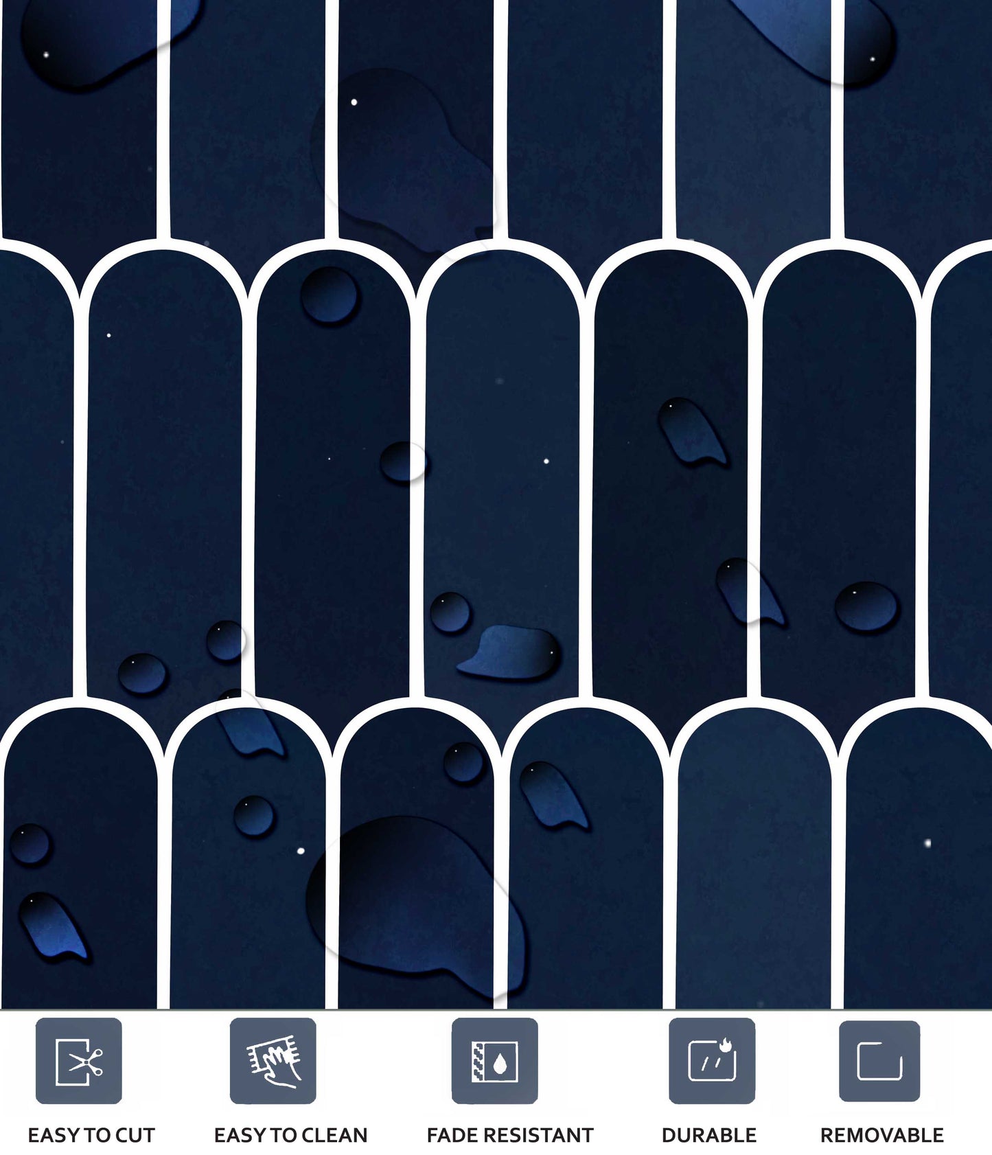 Scala Bleu Peel & Stick Tile