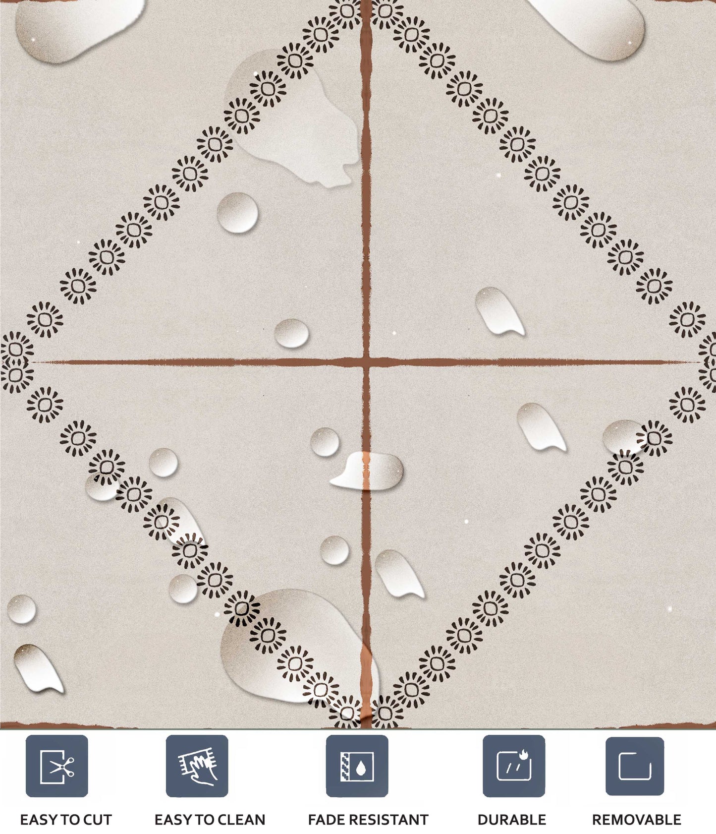 Nottingham Peel & Stick Anti Slip Flooring