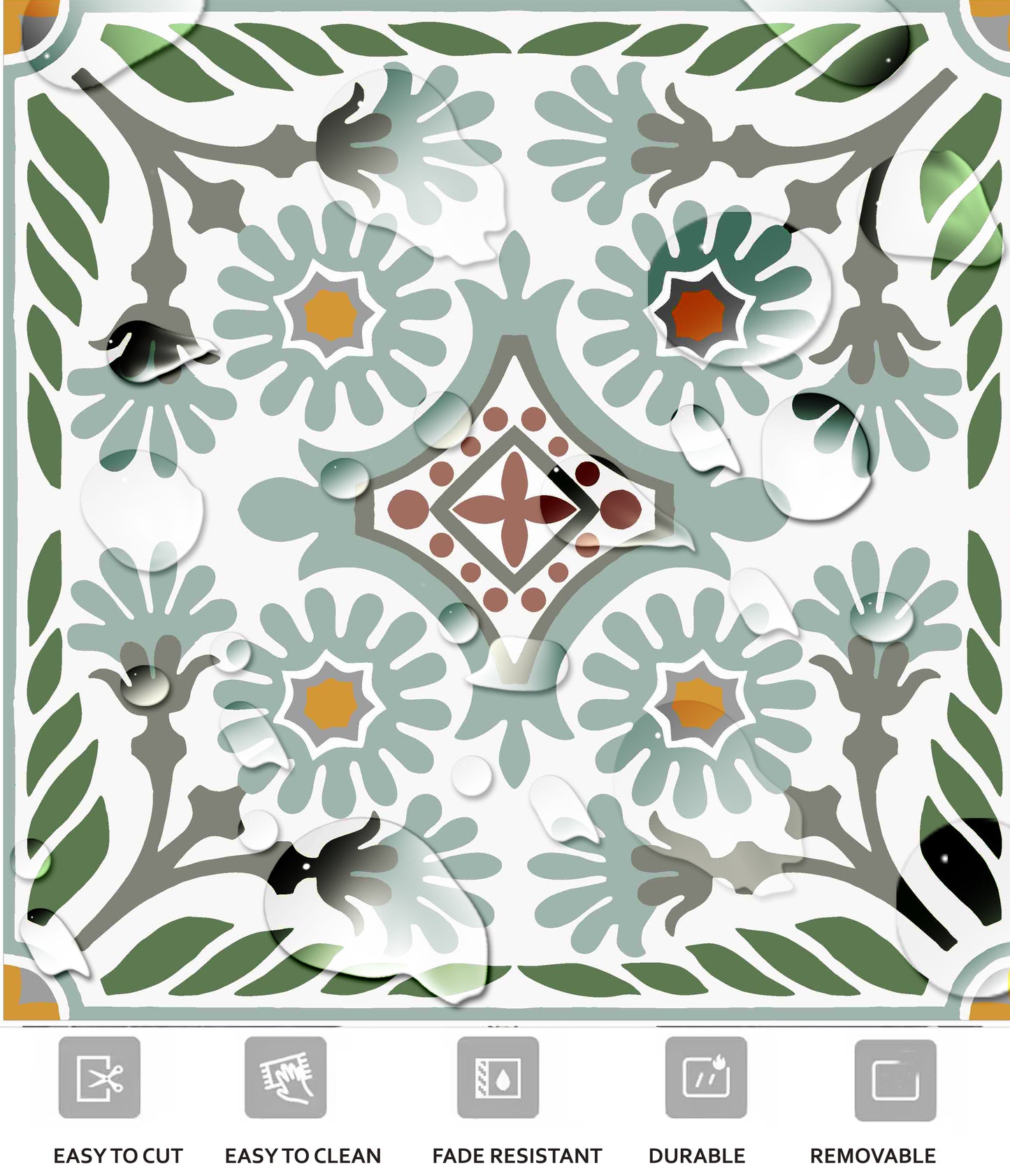 Havaanna Forest Peel & Stick Anti Slip Flooring