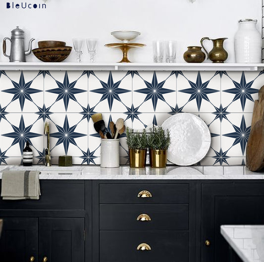 Positano Navy Peel & Stick Tile