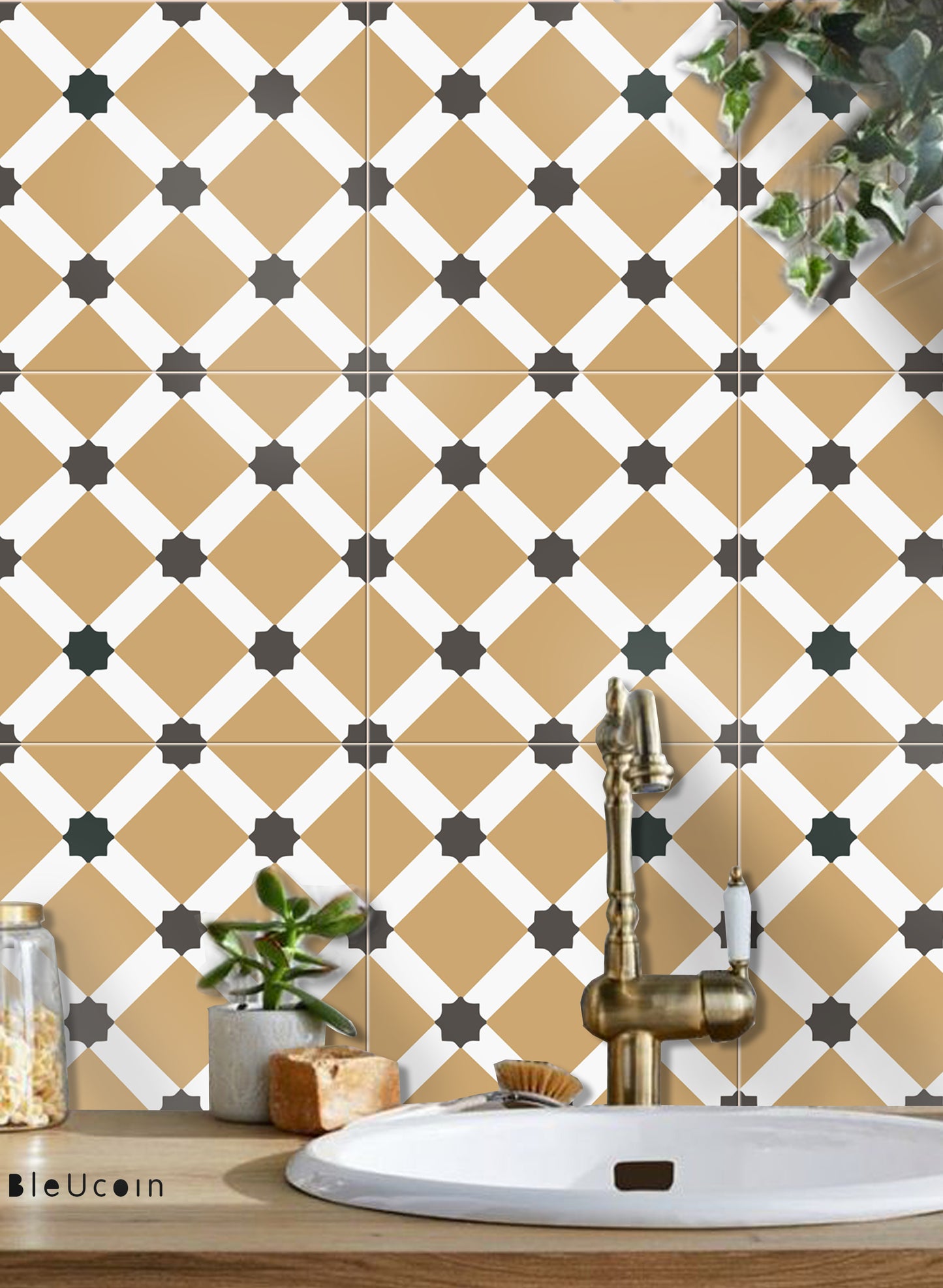 Latvia Edwardian Peel & Stick Tile