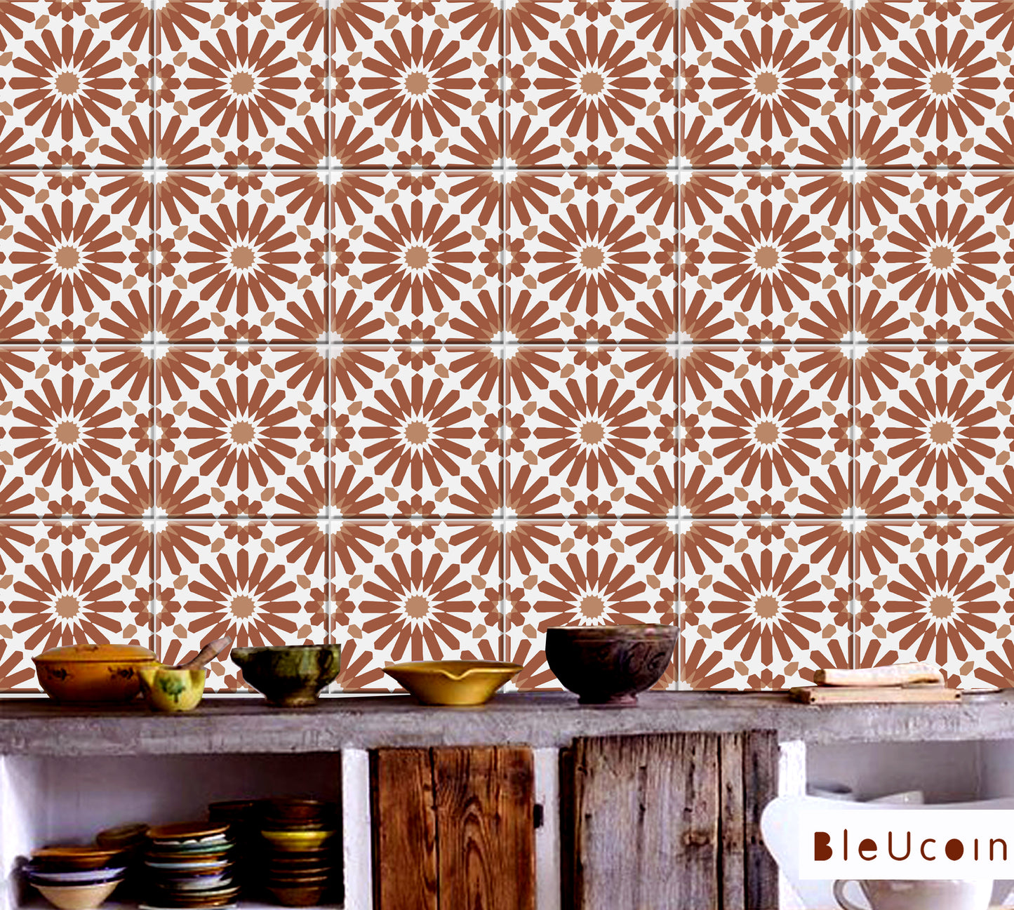 Playa Blanca Terracotta  Peel & Stick Tile
