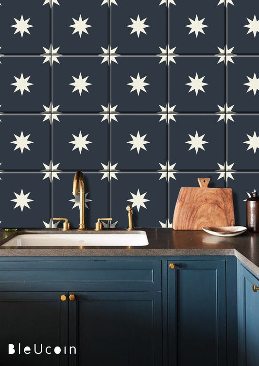 Derby Blue Peel & Stick Tile