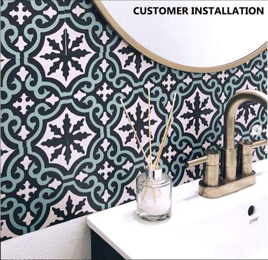 Cabana Green Peel & Stick Tile