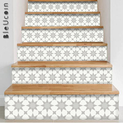 Pacific Grey Peel & Stick Stair Strip