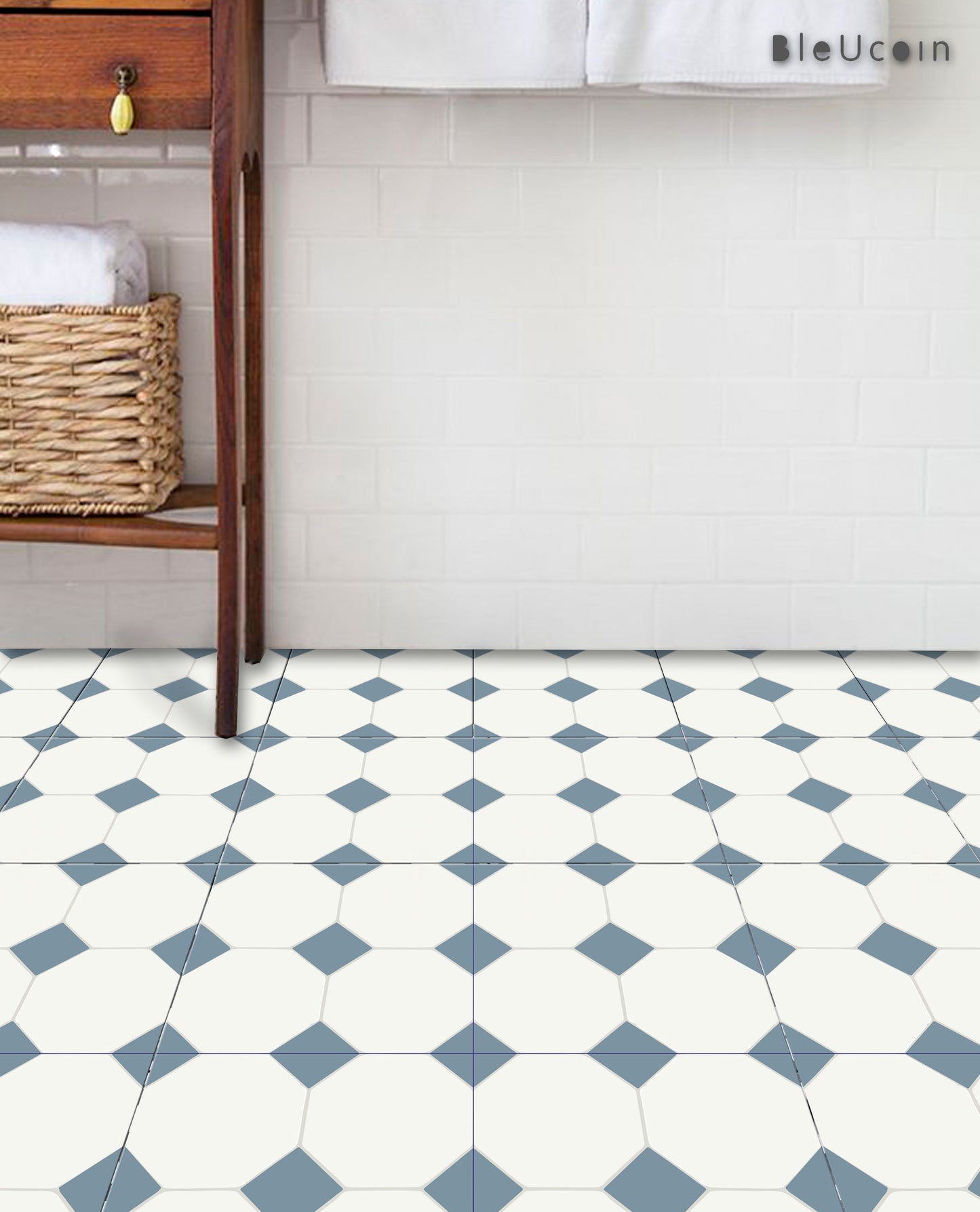 Warsaw Ocean  Peel & Stick Anti Slip Flooring