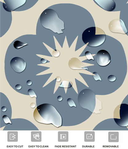 Sakura Ocean Peel & Stick Tile