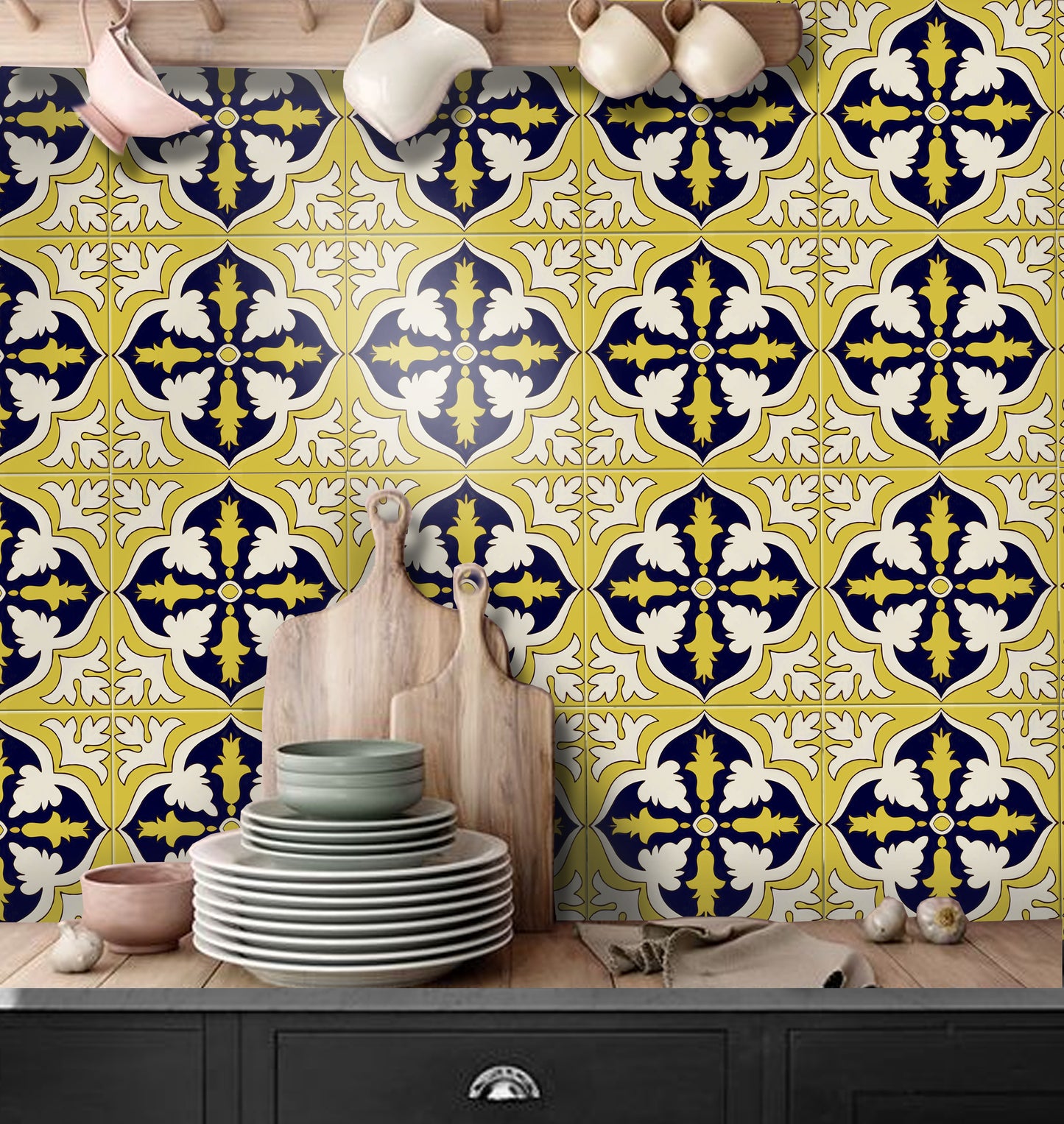 Ochre  Peel & Stick Tile