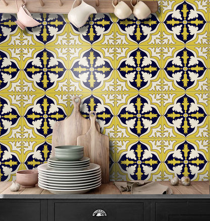 Ochre  Peel & Stick Tile