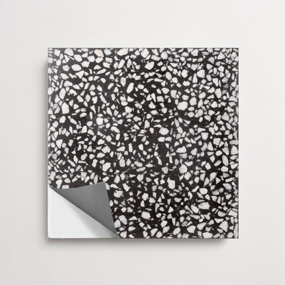 Terrazzo Black Peel & Stick Tile