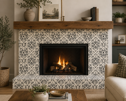 Scarab Rosette  Peel & Stick Tile