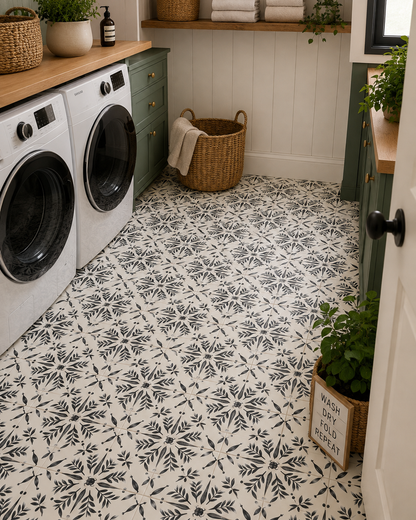 Scarab Rosette  Peel & Stick Tile