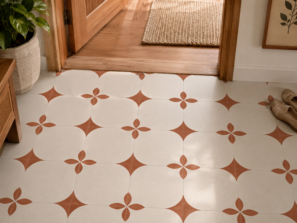 Marsala Peel & Stick Anti Slip Flooring