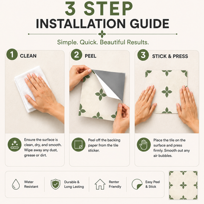 Pomona Sage Peel & Stick Tile