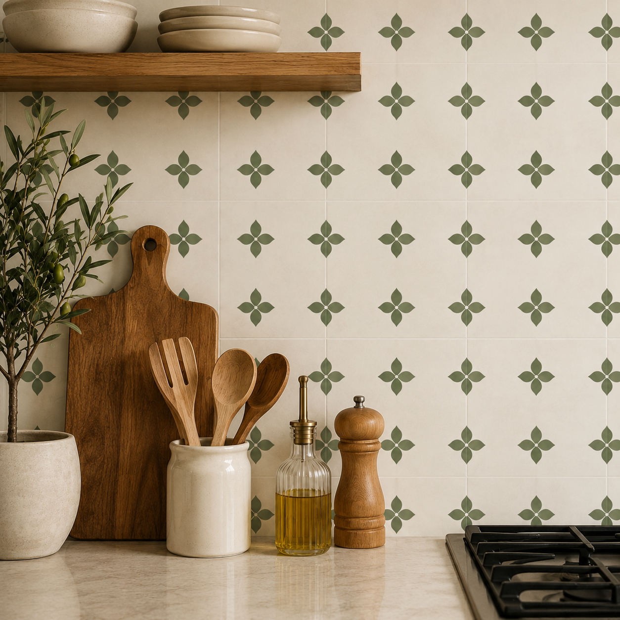 Pomona Sage Peel & Stick Tile