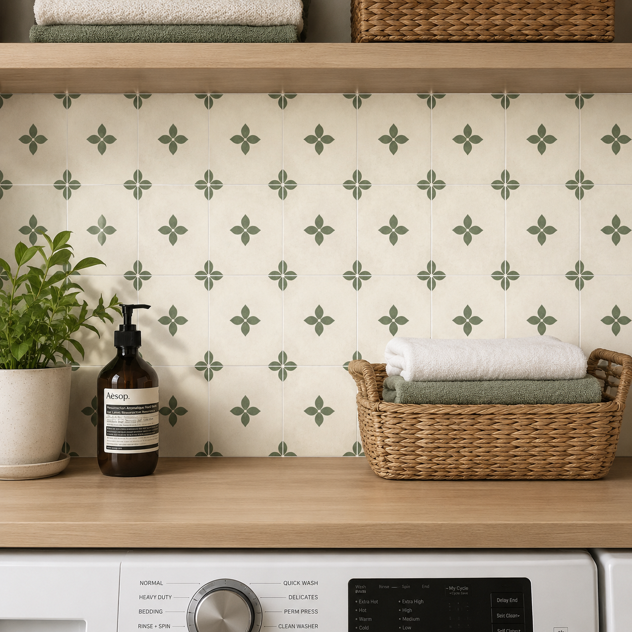 Pomona Sage Peel & Stick Tile
