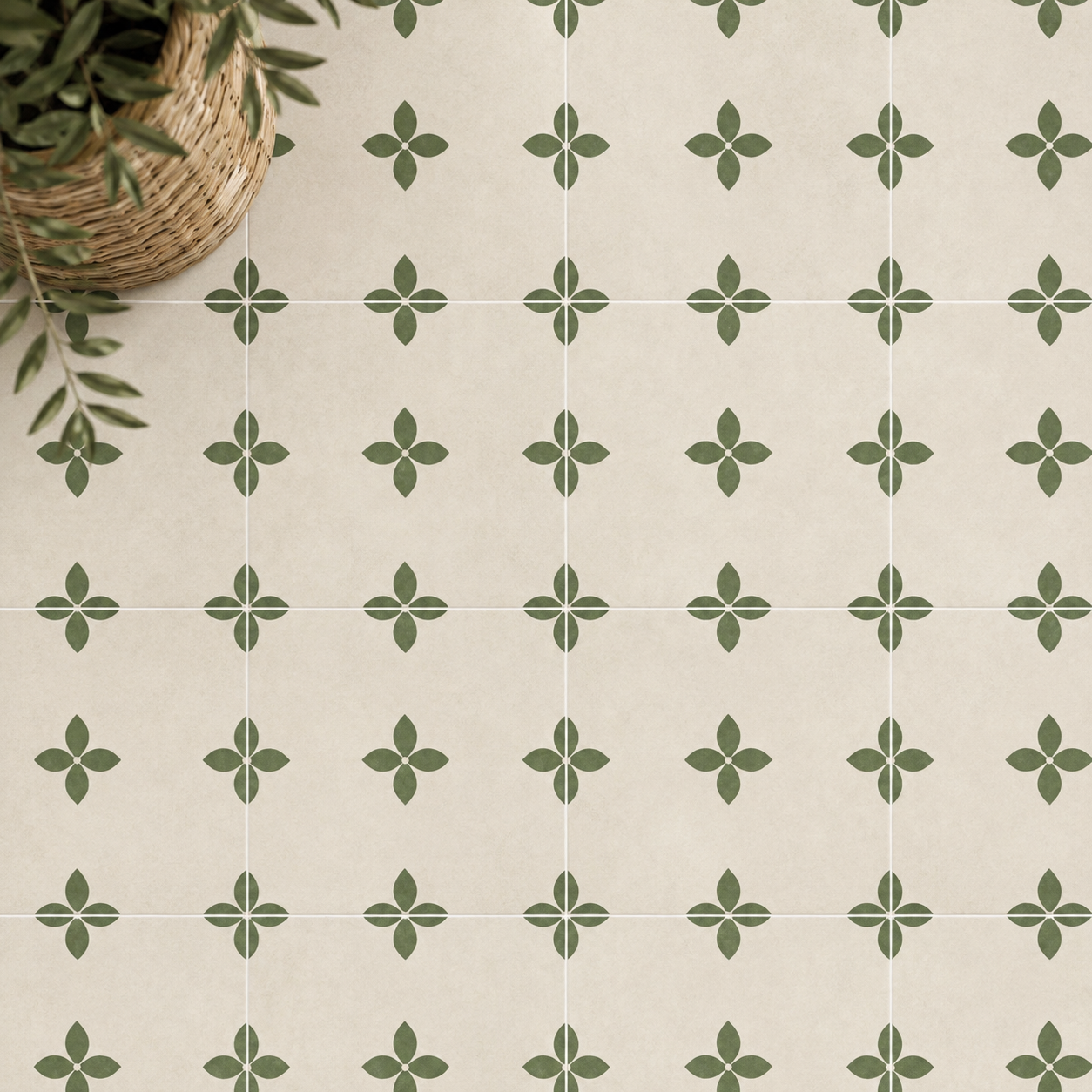 Pomona Sage Peel & Stick Anti Slip Flooring