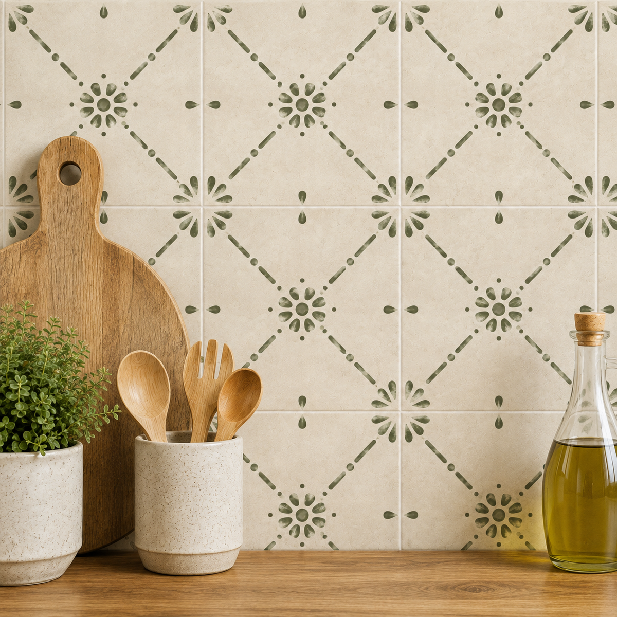 Nottingham Sage  Peel & Stick Tile