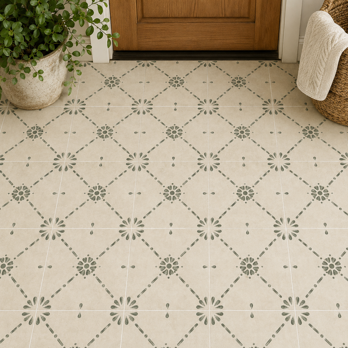 Nottingham Sage  Peel & Stick Tile