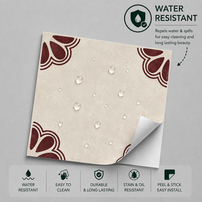 Jaipur Sangria Peel & Stick Anti Slip Flooring