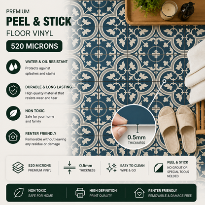 Bruges Peel & Stick Anti Slip Flooring