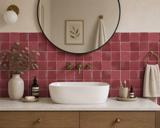 Souk Rose Peel & Stick Tile ( Glossy )