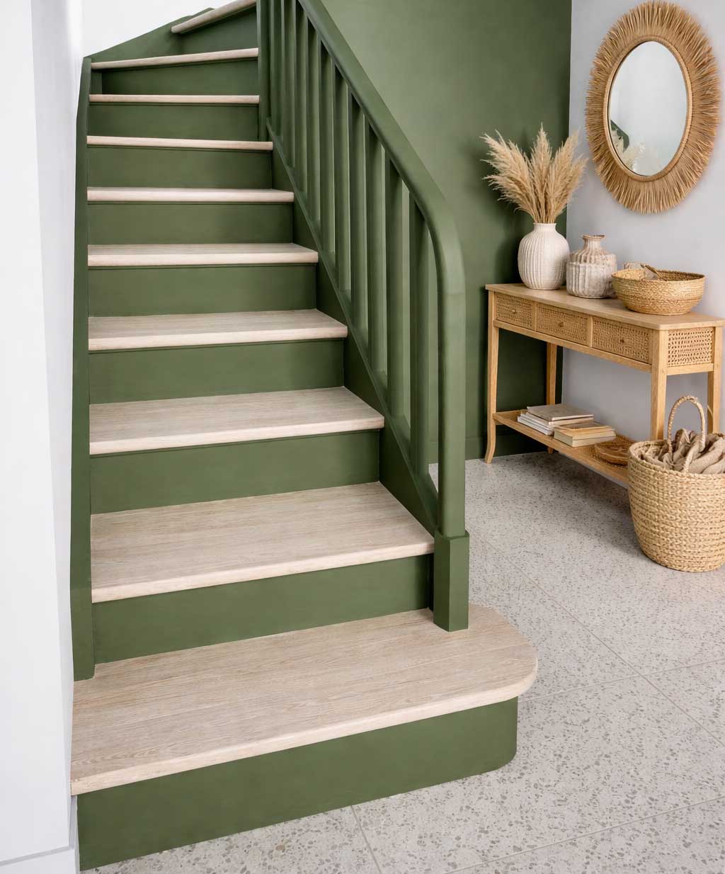 Green Ash Peel & Stick Stair Strip