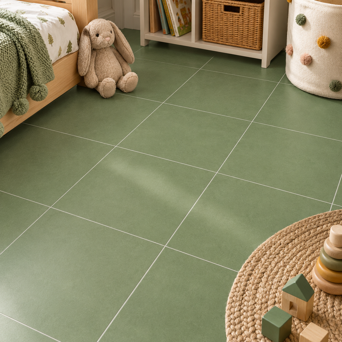 Sage Peel & Stick Anti Slip Flooring