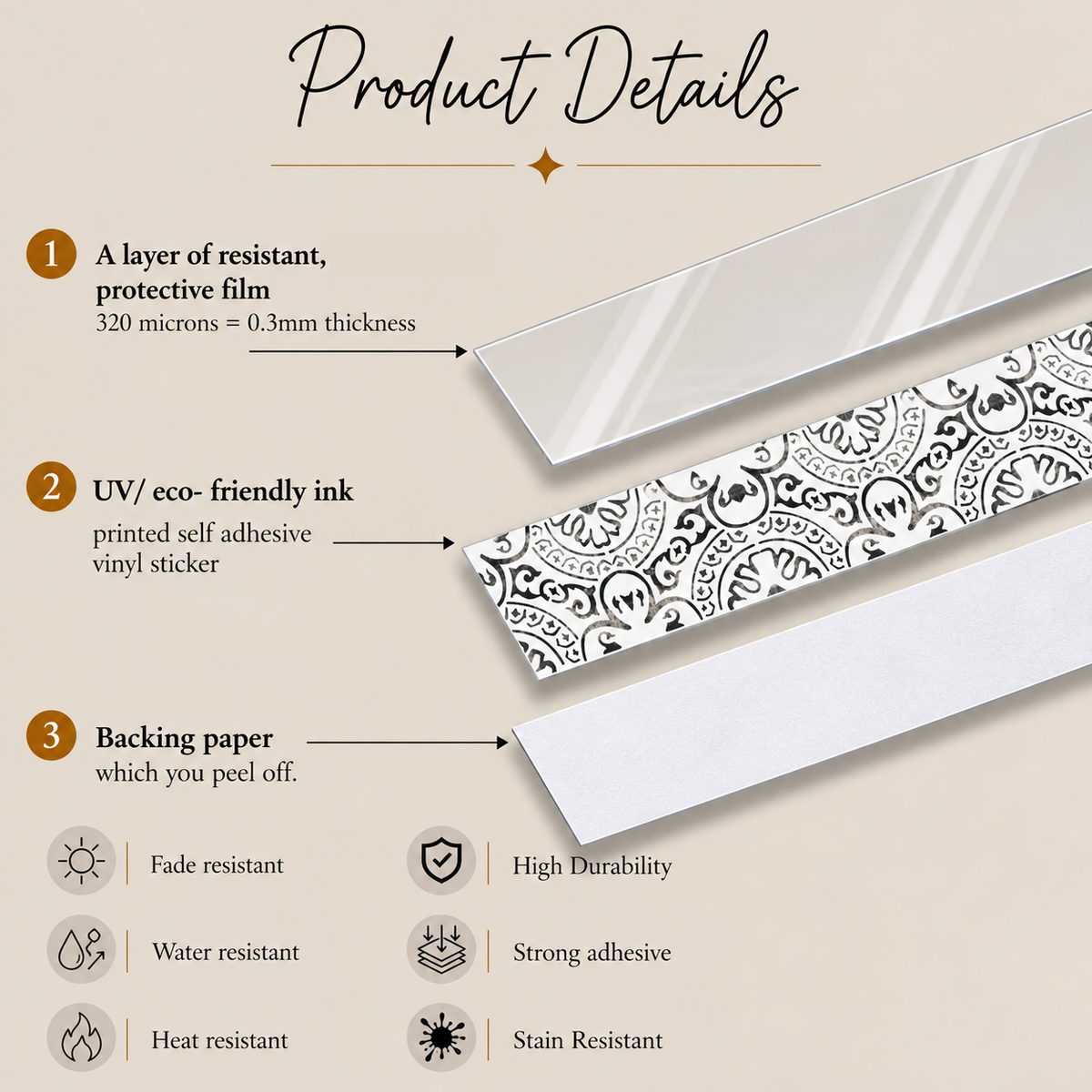 Amalfi Peel & Stick Stair Strip