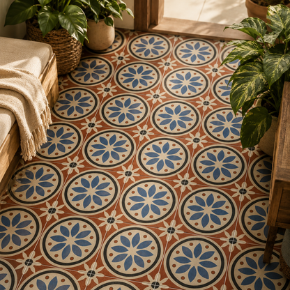 Athangudi Vol 2 Peel & Stick Anti Slip Flooring