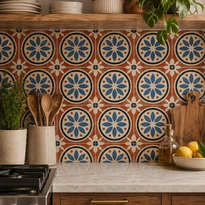 Athangudi Vol 2 Peel & Stick Tile