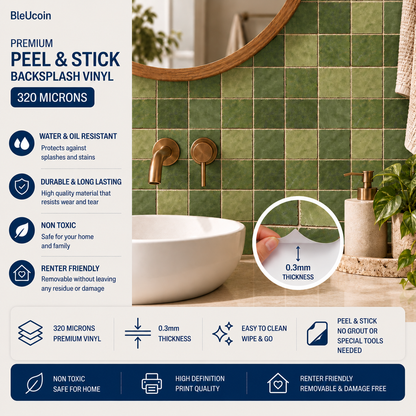 Rabat Sage Peel & Stick Tile
