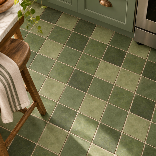 Rabat Sage Peel & Stick Anti Slip Flooring