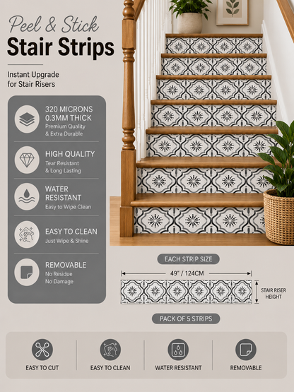 Belmount Peel & Stick Stair Strip