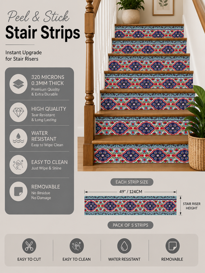 Turkish Peel & Stick Stair Strip