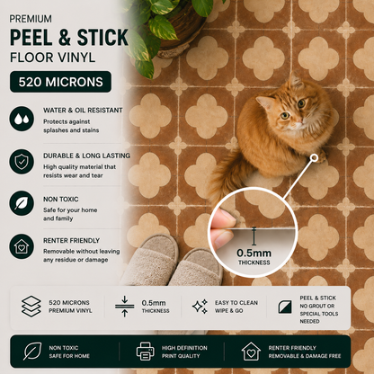 Capri Peel & Stick Anti Slip Flooring