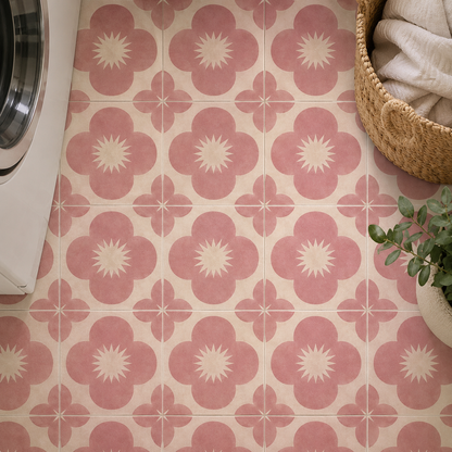 Sakura Rose Peel & Stick Anti Slip Flooring