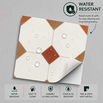 Warsaw Terracotta  Peel & Stick Tile