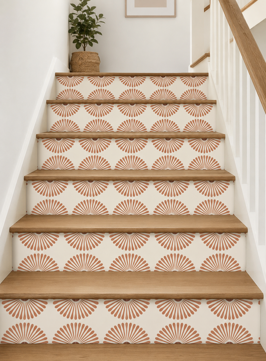 Kawasaki Terracotta Peel & Stick Stair Strip