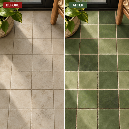Rabat Sage Peel & Stick Anti Slip Flooring
