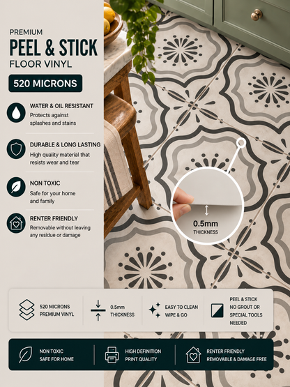 Belmount Peel & Stick Anti Slip Flooring