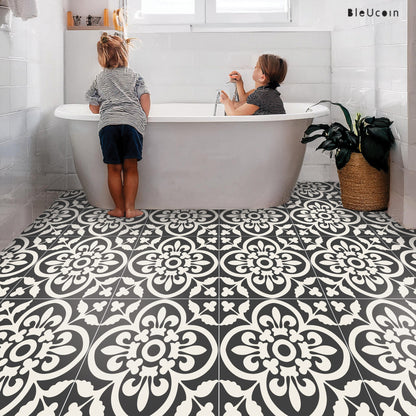 Encaustic Peel & Stick Anti Slip Flooring