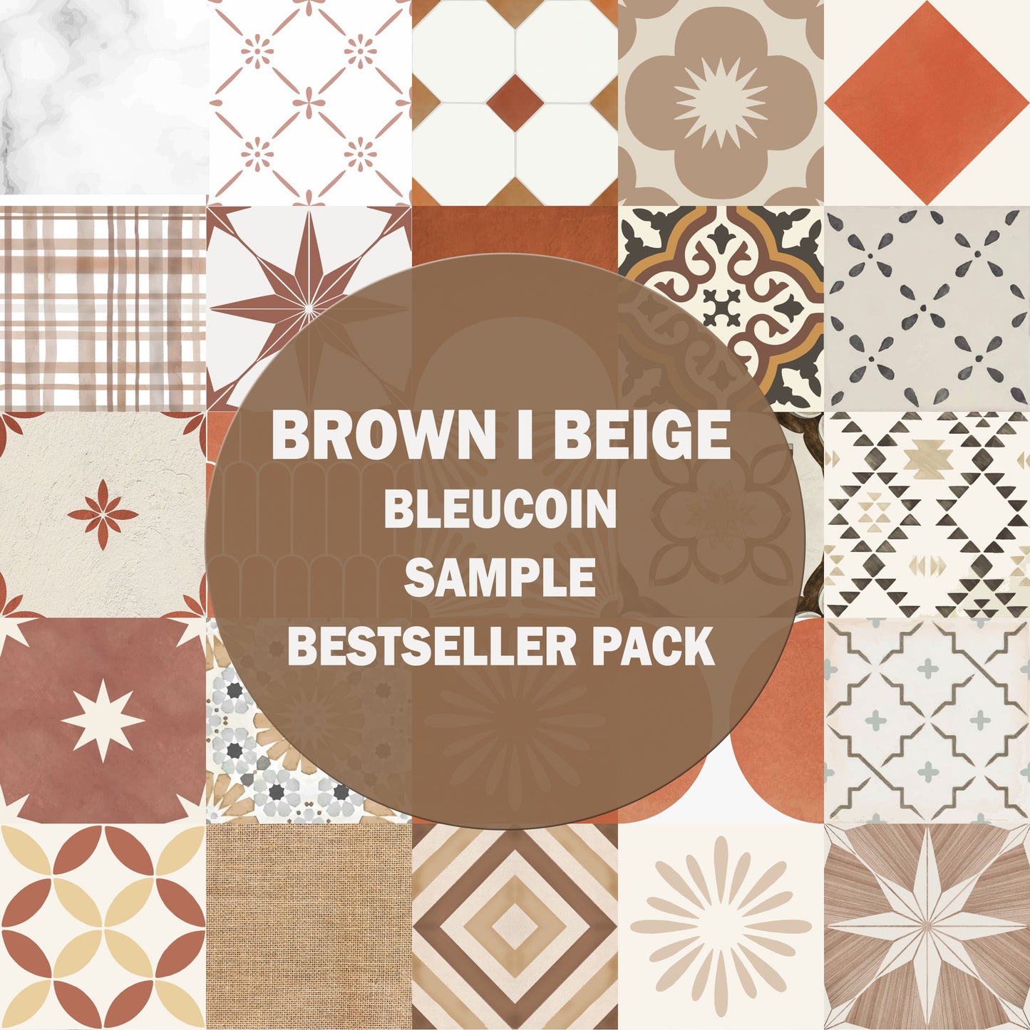 Brown/ beige Best seller sample pack