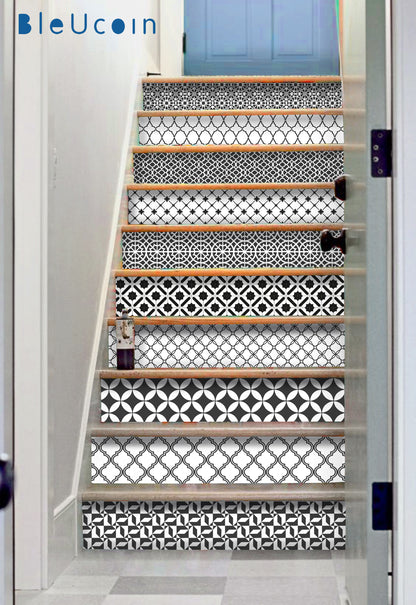 Geometric Peel & Stick Stair Strip