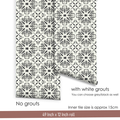 Scarab Rosette  Peel & Stick Anti Slip Flooring