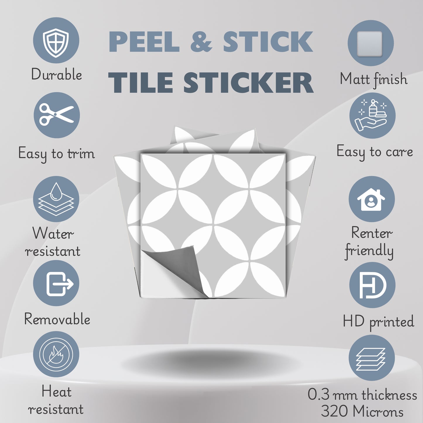 Barcelona Light  Peel & Stick Tile