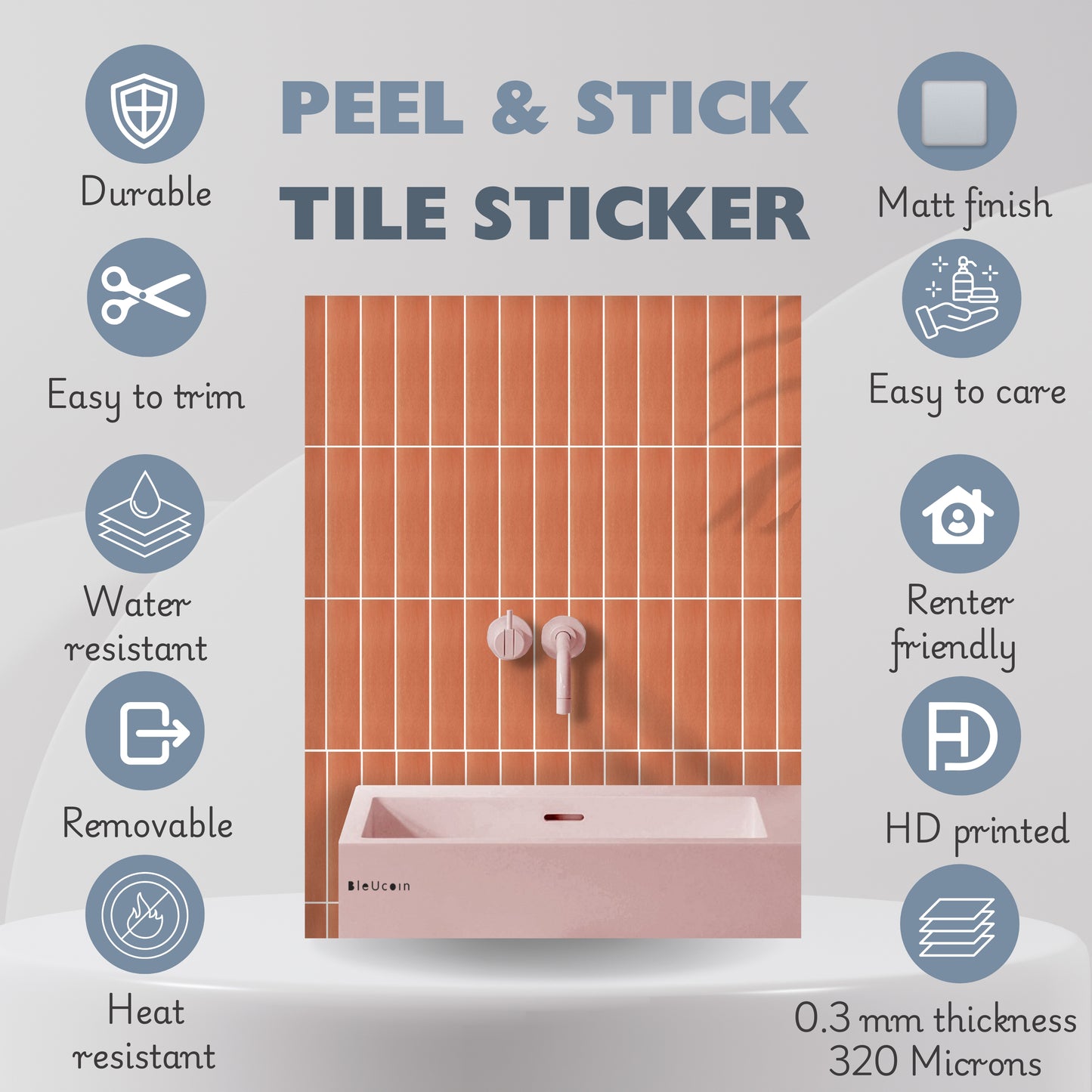 Ginger Subway  Peel & Stick Tile