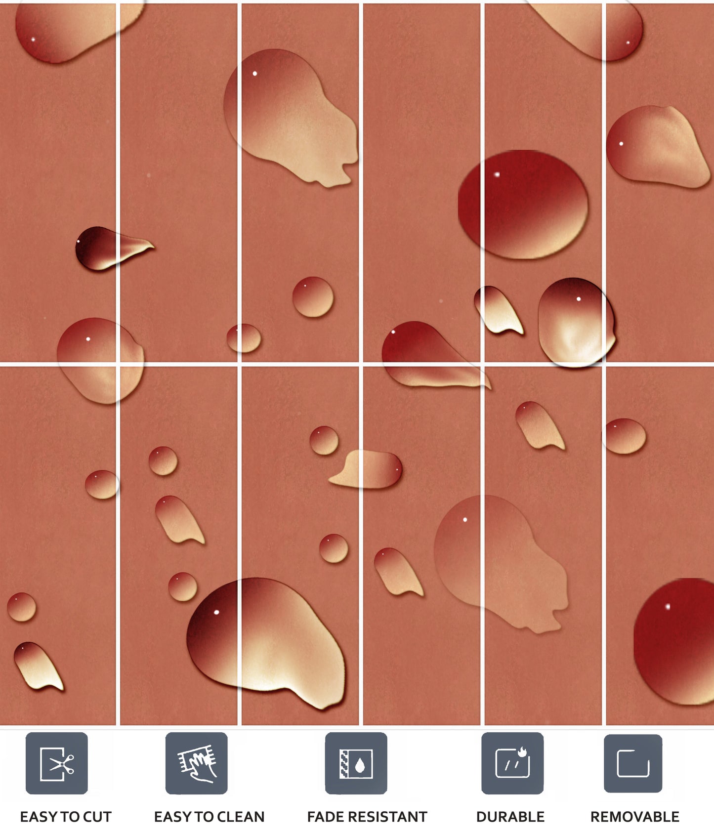 Ginger Subway  Peel & Stick Tile